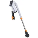 12V ACCU-WATERPOMP 1500 L/hour including 1 battery, charger and bracket