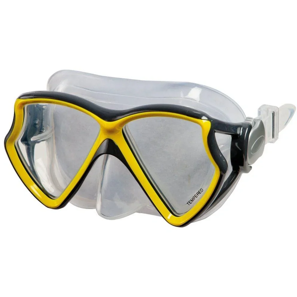 Pro Diving Mask 14 + -Yellow