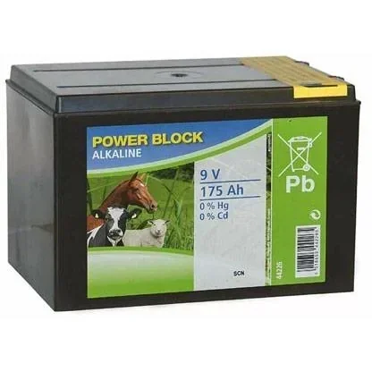 Large format alkaline battery 175Ah