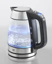 Glass kettle with digital temperature control