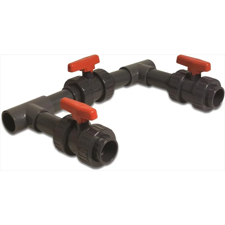 hot water pump connection set