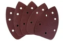 Trójkąty szlifierskie, ziarnistość 120, 140 x 140 x 8 mm, 5 szt.
