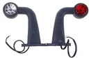 LED clearance lights with long arm, set of 2