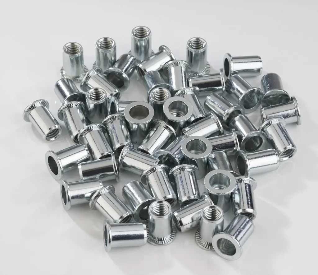Blind rivet nuts M6x1.0 - 50 pieces
