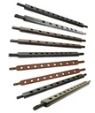 Field bar Cat 2, 7 holes, 1000 mm, Ø 28 mm, 30 x 60 mm