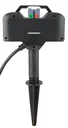 Power distributor with remote control and 2-way earth spike