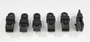 Universal fastening clips, 6 pieces