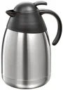 Stainless steel vacuum flasks, 1 liter, height with lid 21 cm, without lid 17.5 cm