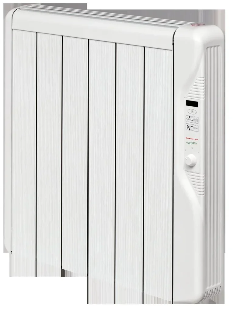 Electric heater with digital thermostat and wall bracket, 750 watts