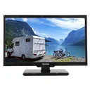 19-inch LED TV with DVD player, 12/24 and 230 volts