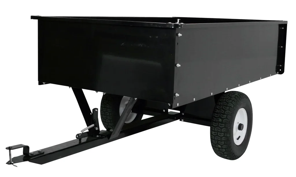 Lawn tractor trailer 300 kg - With tipping function 154 x 95 x 35 cm