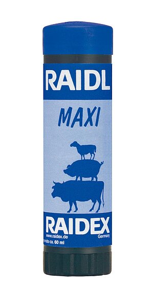 Cattle marking pen, blue