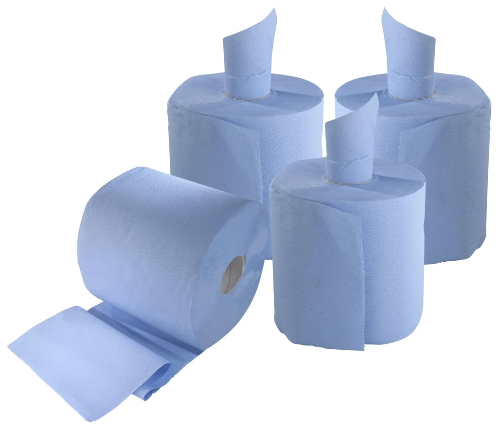 Blue cleaning rolls, 4 pieces