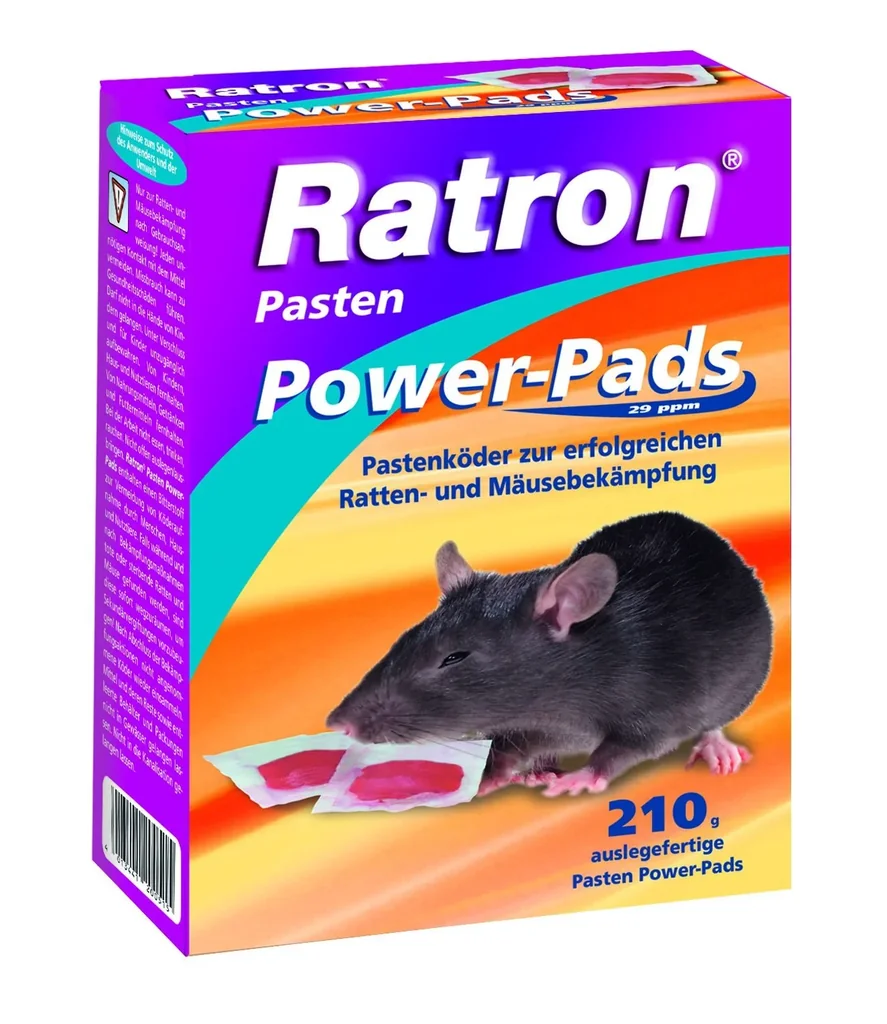 Ratron Paste Power Pads, ready-to-use, 14 x 15 g