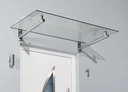 Stainless steel canopy HD 140, 1400 x 800 x 195 mm