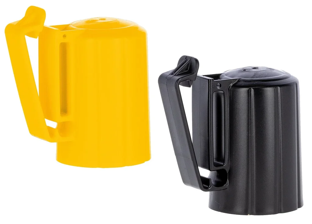Head insulator for T-Post, black
