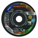 Cutting disc XT69 Multi for all materials, 125 x 1 x 22.23 mm, 10 pieces