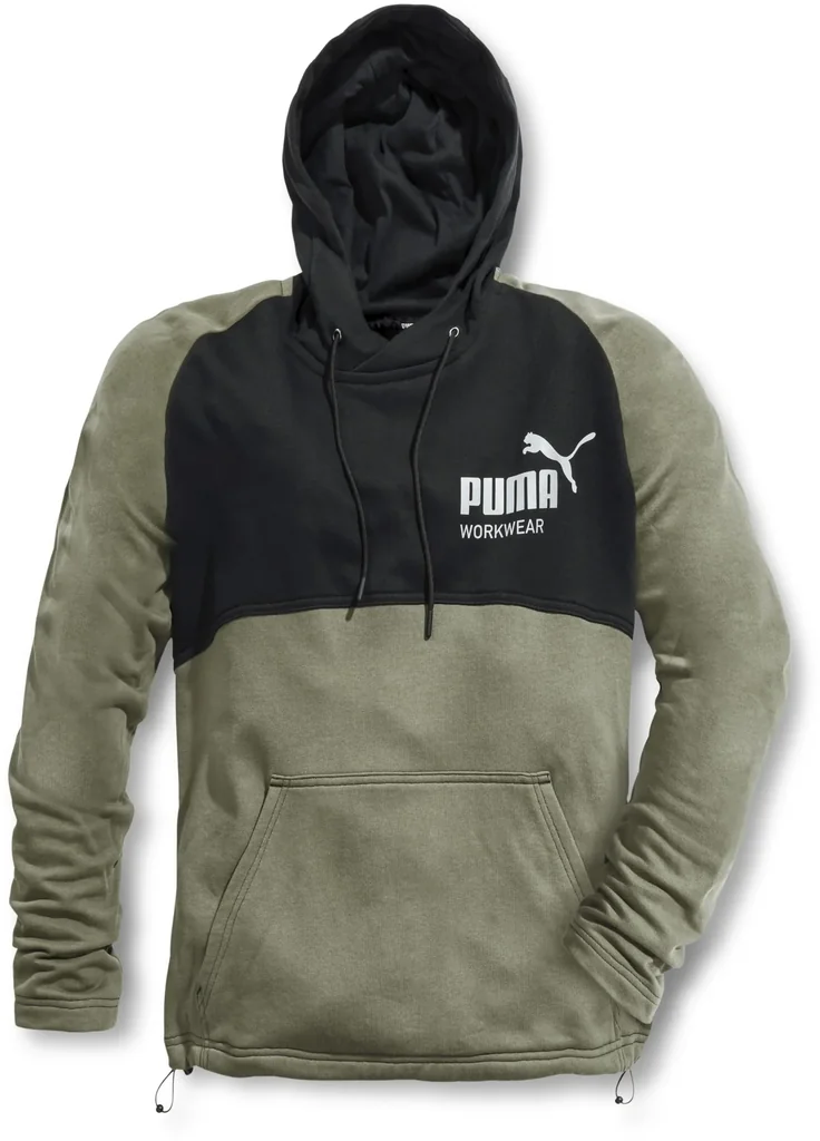 Hoodie CHAMP, oliv/carbon, XXL