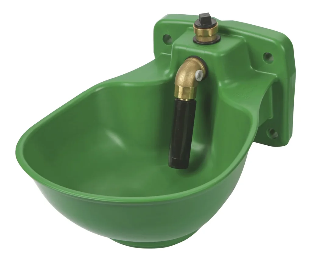 Drinking bowl 230 V, heating cable approx. 73 W for heating the bowl, valve and up to 2 m of pipe