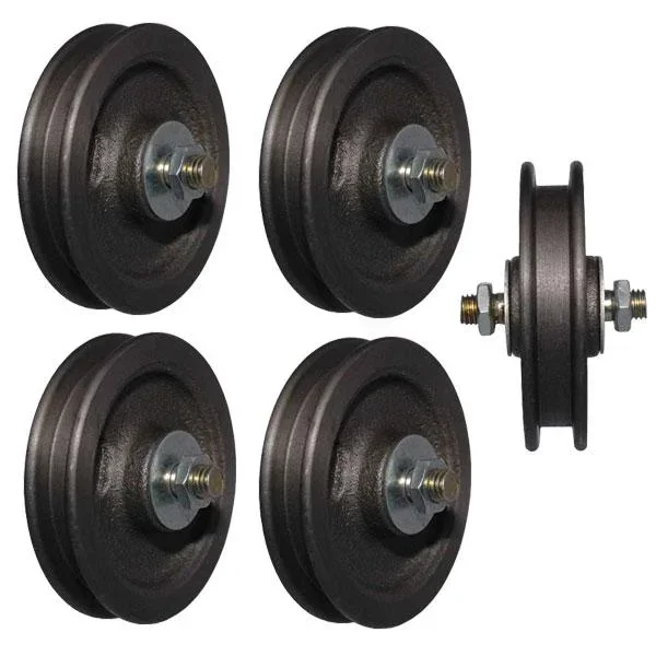 Gate rollers, loose, 90 mm, 5 pieces