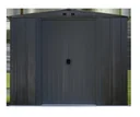 Tool shed metal tool shed 10x8 313x242x209 cm Onyx Black