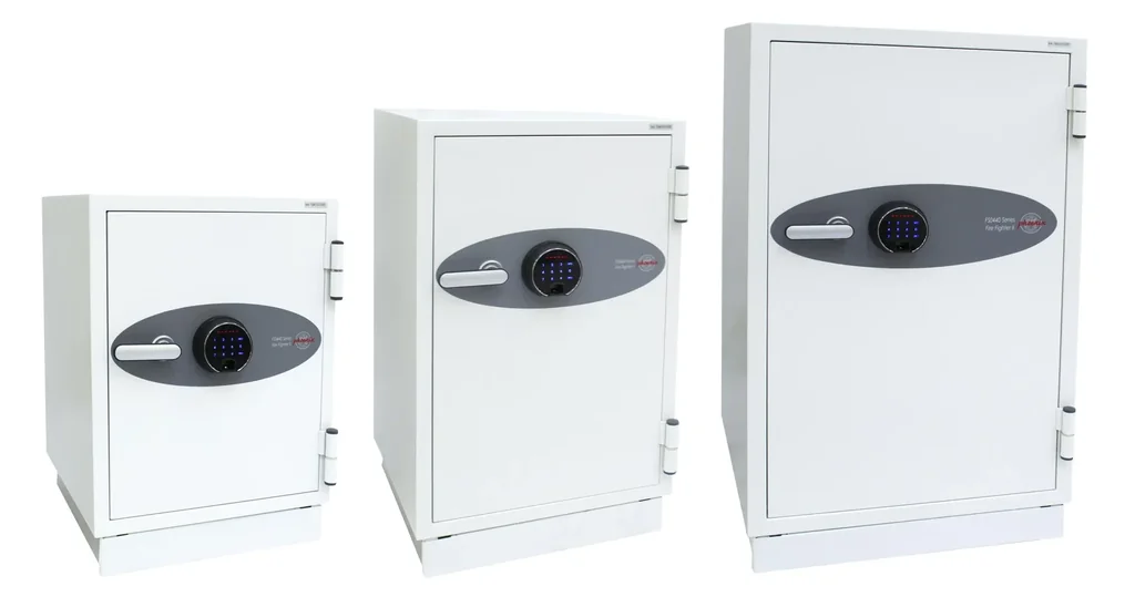 Fire Fighter II document fireproof safe, external dimensions 1145 x 655 x 560 mm, with fingerprint lock