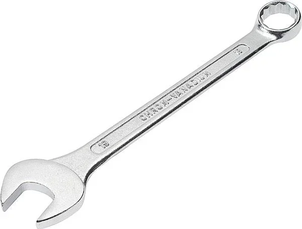 Combination wrench 8 mm chrome-plated