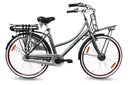 Women's city e-bike, 28 inches, frame height 50 cm, 7-speed hub gear, grey, Rosendaal 3 Lady, 15.6Ah
