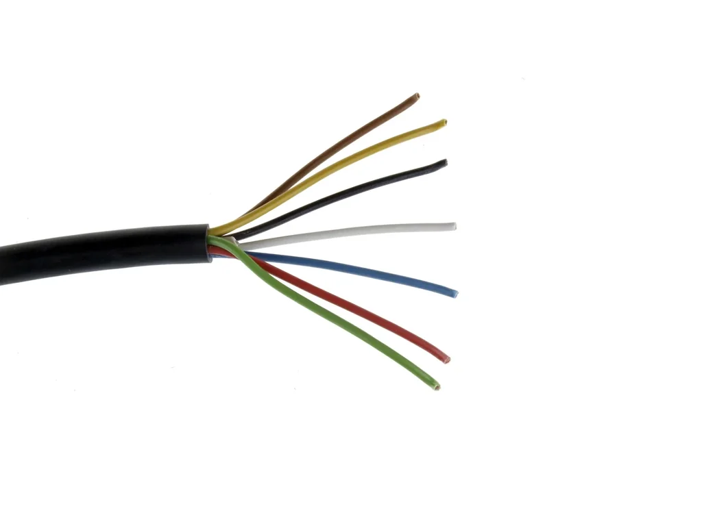 Cable, 7 x 1.0 mm, 5 meter section