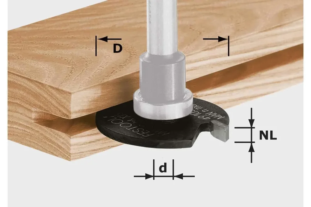 Disc grooving cutter HW D40 x 3