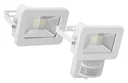 LED outdoor spotlight with motion detector white, 20 watts - 1700 lumens