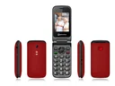 Mobile phone PowerTel M6750 foldable, SOS button and charging cradle