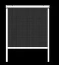 Insect screen roller blind for windows, white, 100 x 160 cm