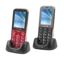 Large button mobile phone Joy II in black