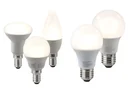 LED lamp 8W, E27, 806lm, warm white - 10 pieces