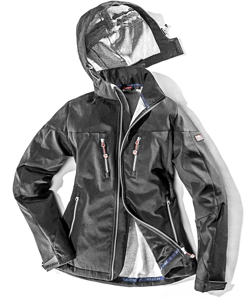Women's softshell jacket WORXTAR black, size XS