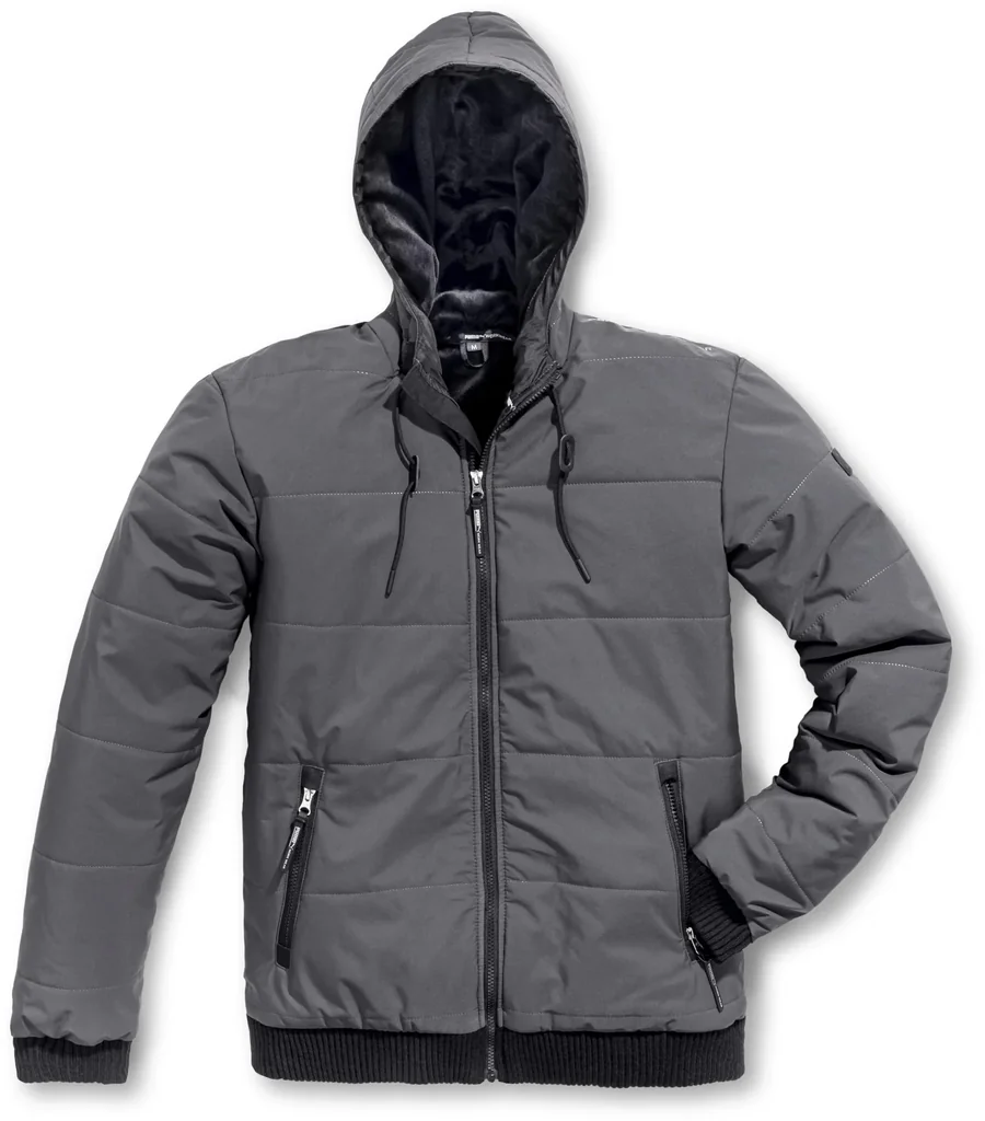 Winterparka CHAMP, stahlgrau/carbon, XXL