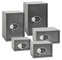 Vela Home & Office safe with key lock, external dimensions 250 x 350 x 250 mm
