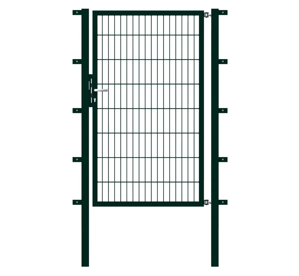 Single gate Flexo with accessories, green/ width 100 cm, height 120 cm