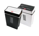 Paper shredder with particle cut, security level P4, white