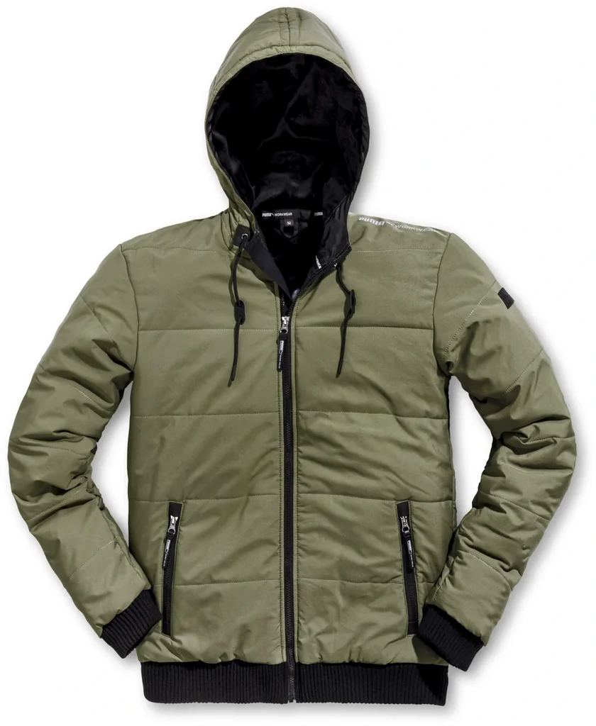 Winterparka CHAMP, oliv/carbon, L