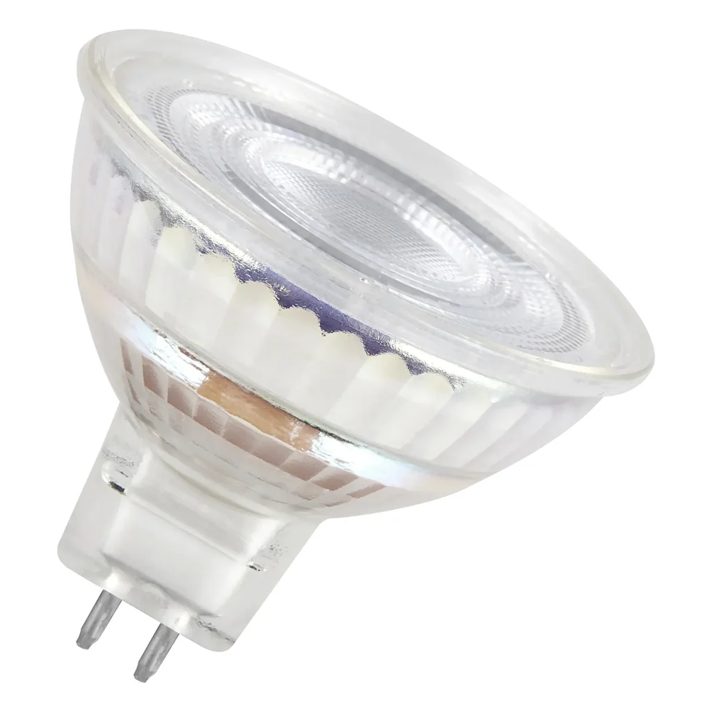 LED Star reflector lamp MR16 with 8 watts, GU5.3, warm white