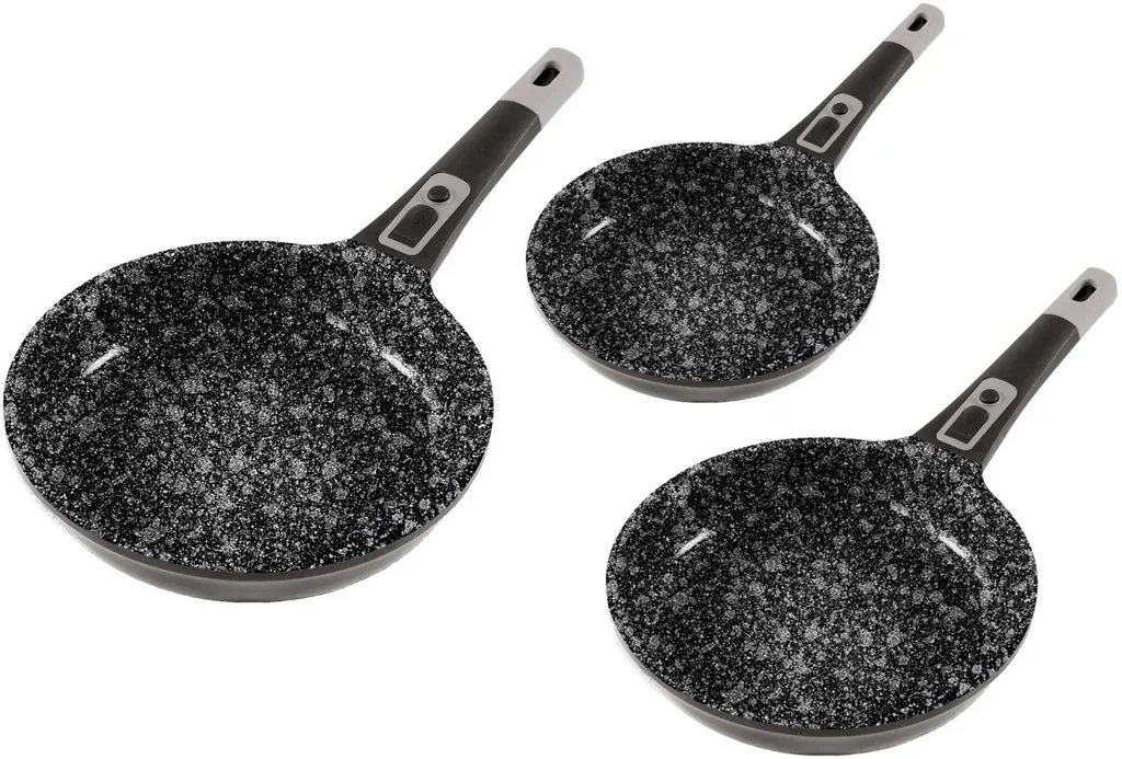 Cast aluminum frying pan MOONSCAPE Ø 24 cm with click handle