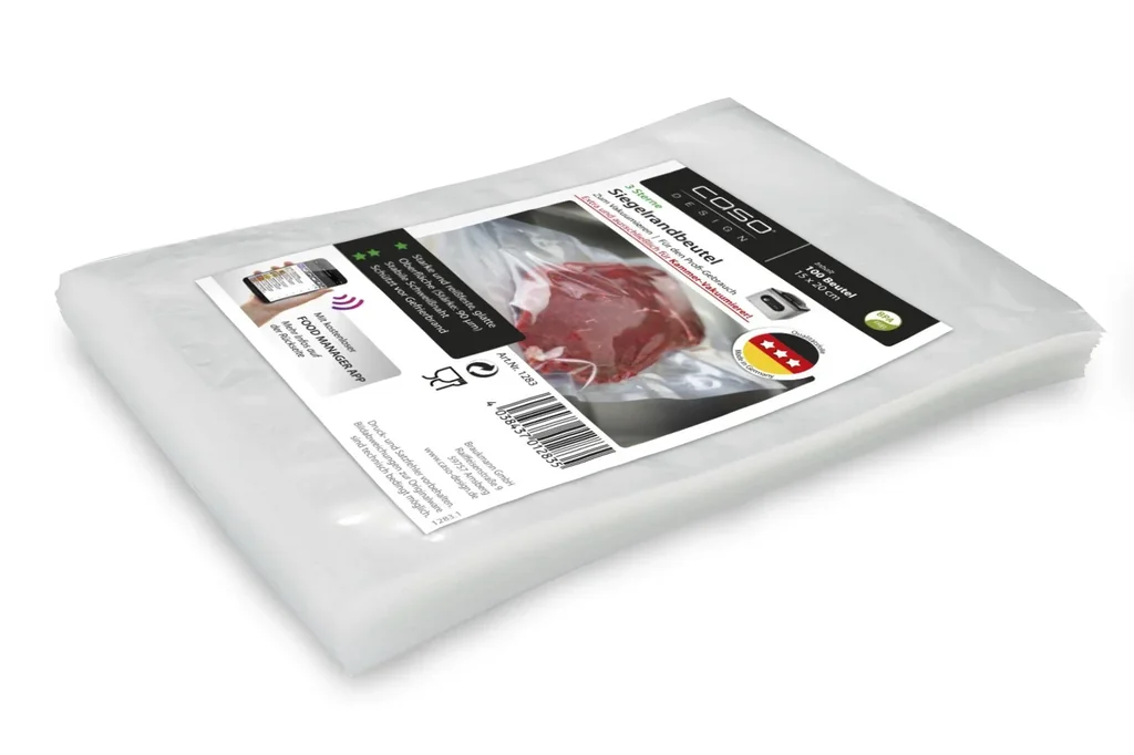 Sealed edge bags 15 x 20 cm, 100 pieces