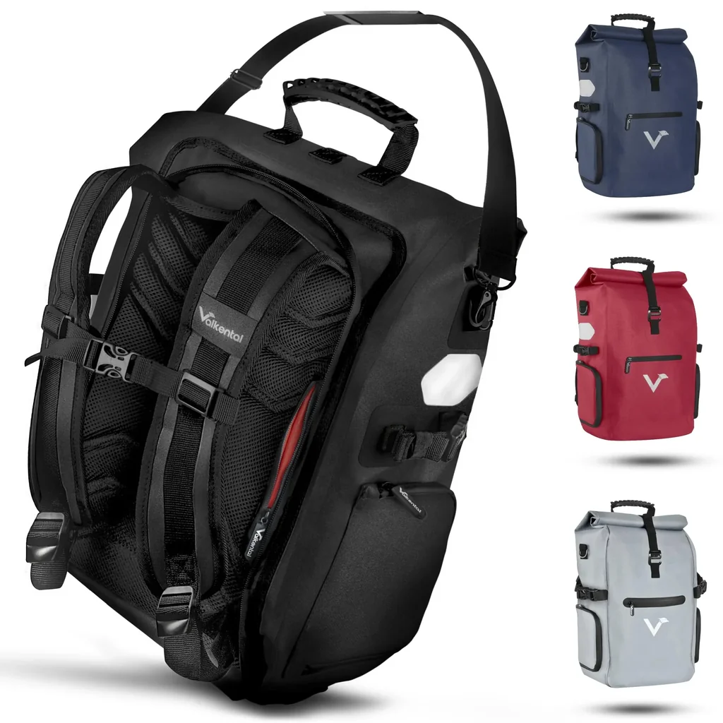 ValkPro 3 in 1 Bicycle Bag, Red