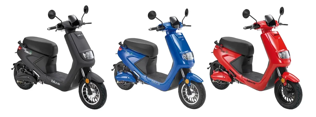 E-Roller blu:s XT2000, 25 km/h, blau