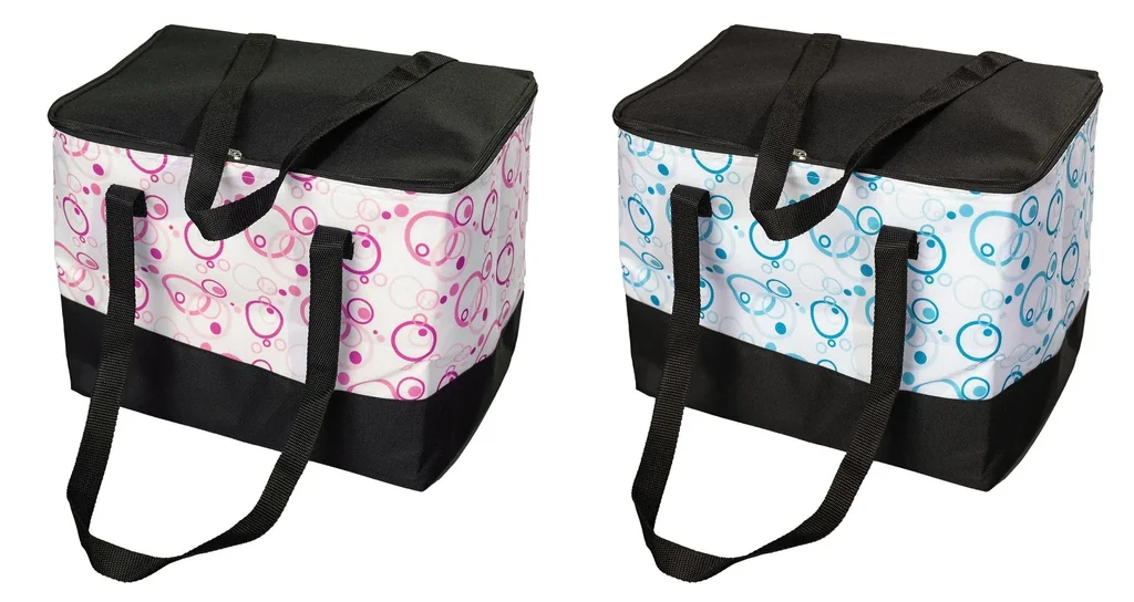 Cooler bag "Circles pink"