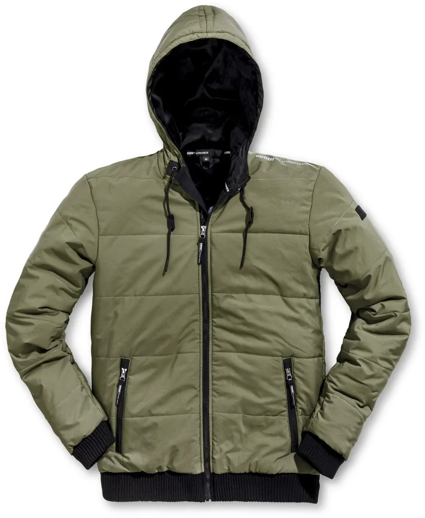 Winterparka CHAMP, oliv/carbon, M