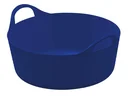 Flexible trough "FlexBag", 15 liters, flat design, blue
