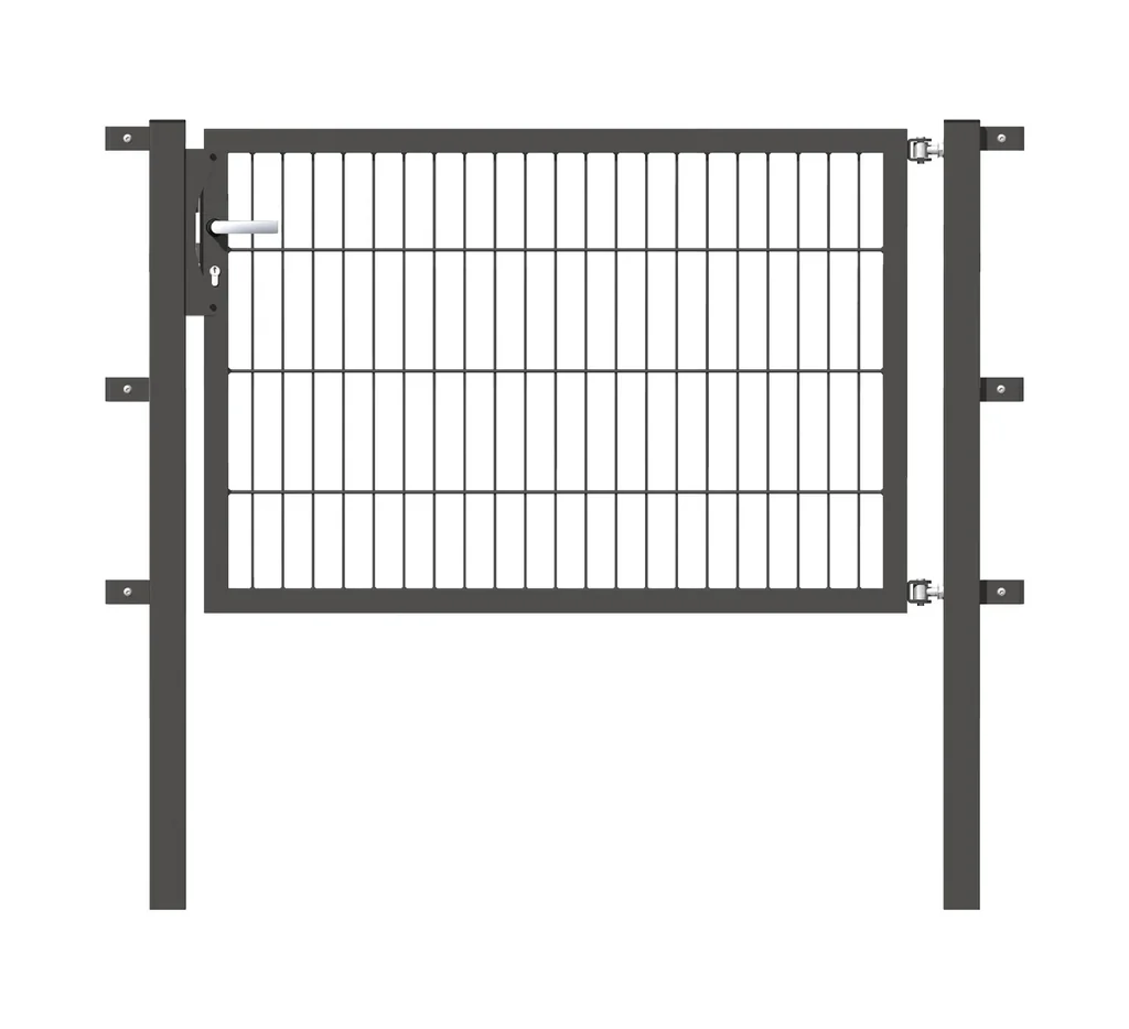Single gate Flexo, anthracite, width 125 cm, height 140 cm